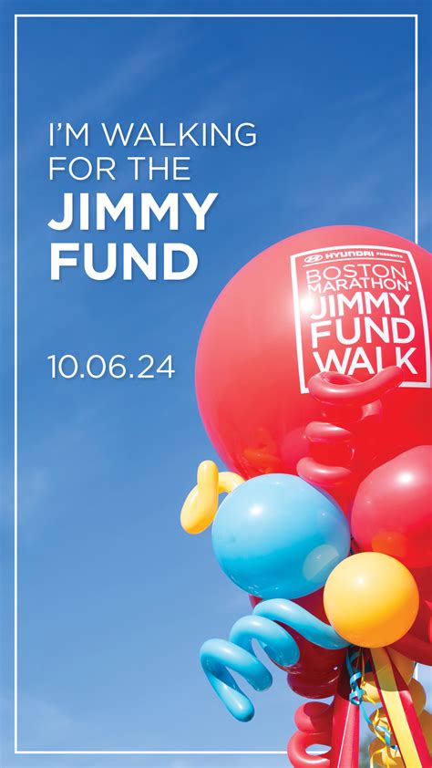 Support our Jimmy Fund Walk