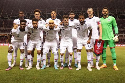 Download U S M N T Team Photo Pre Match Wallpaper | Wallpapers.com