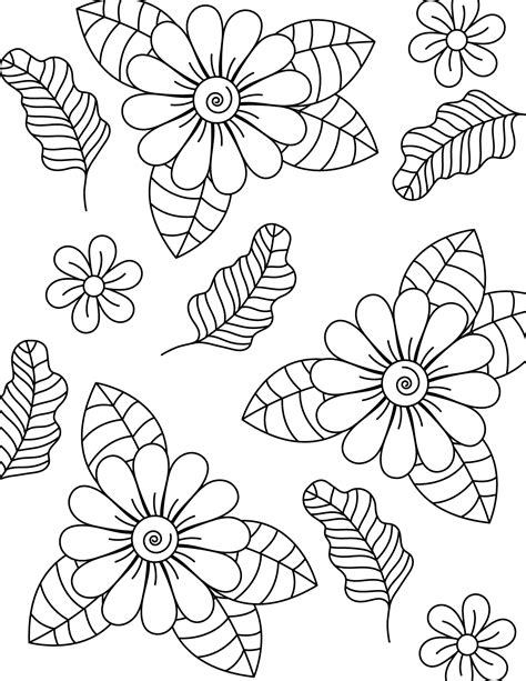 Cute Coloring Pages For Teens Easy