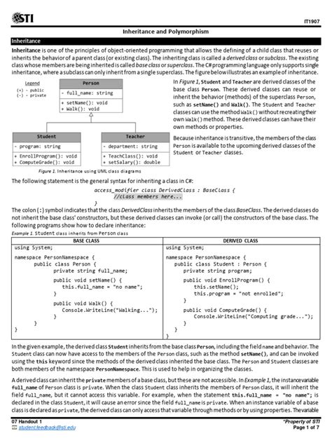 Inheritance and Polymorphism Java Tagalog 的图像结果