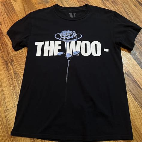 Medium Pop Smoke Shirt Vlone, Good Condition... - Depop