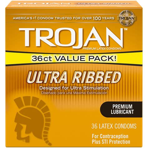 Trojan Condoms Yellow
