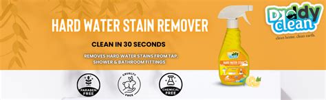 DaddyClean Multipurpose Hardwater stain remover/Tap cleaner | Limescale ...