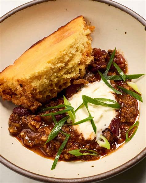 Chili Cornbread Casserole - A Cozy Kitchen