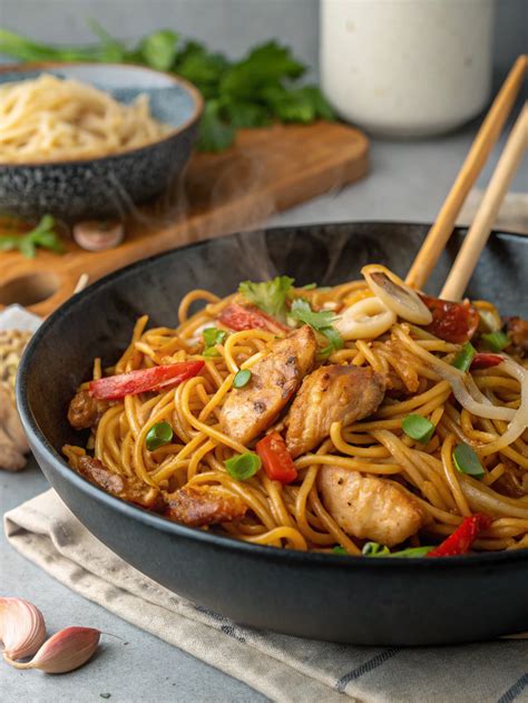 Sticky Garlic Chicken Noodles: 5 Mouthwatering Reasons You Need to Try ...