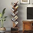 WoodMarwar Solid Sheesham Wood Corner Book Shelf Wooden | Bookshelf for ...