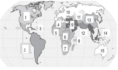 Globalization AP World Map 的图像结果