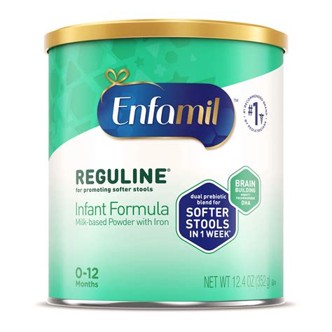 Enfamil Reguline Milk-Based Powder Infant Formula with Iron, 12.4 oz ...