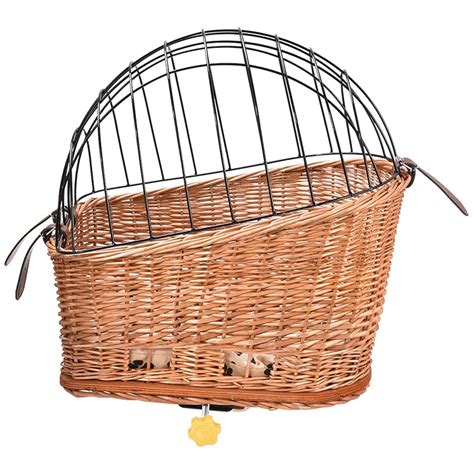 CALADNIS Bike Basket Cat Dog Booster Car Seat Bicycle Front Handlebar ...