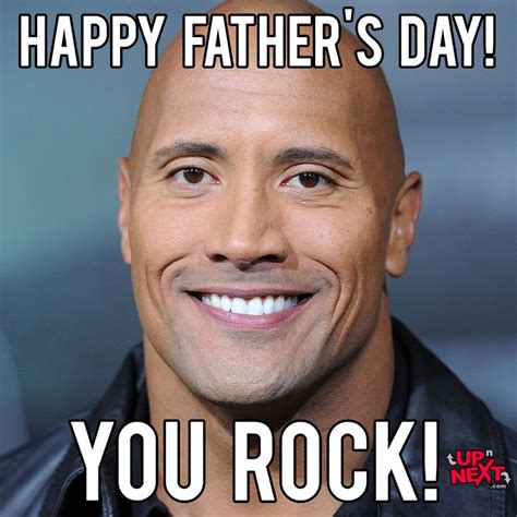 happy father's day you rock