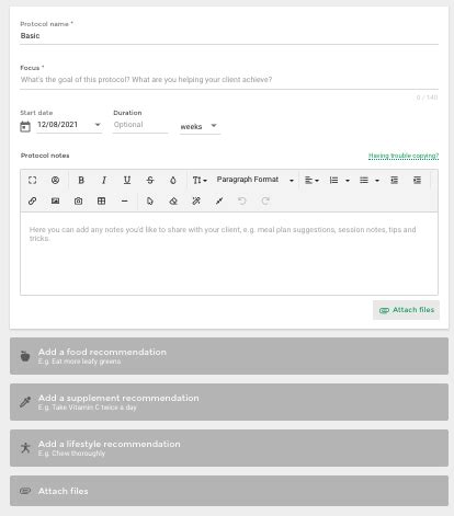 Image result for Practice Better Create Form