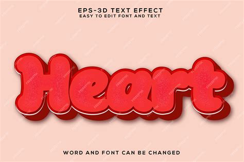 Premium Vector | A red heart with the word heart on it
