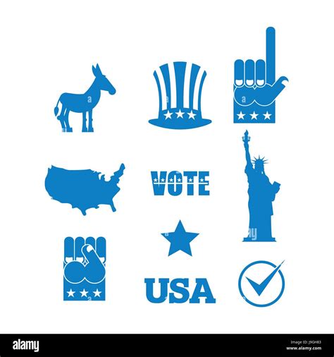 Usa political parties symbols hi-res stock photography and images - Alamy