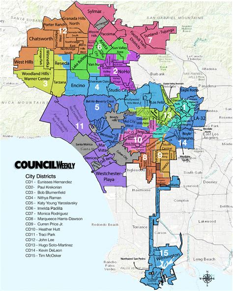 Los Angeles County Wall Map at Troy Jenkins blog