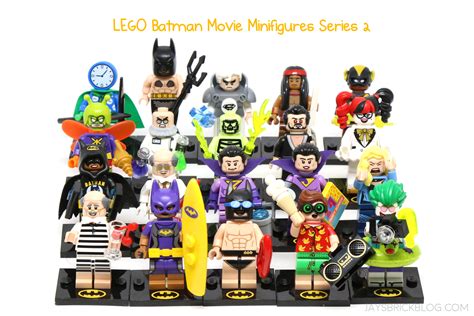 Review: LEGO Batman Movie Minifigures Series 2 - Jay's Brick Blog