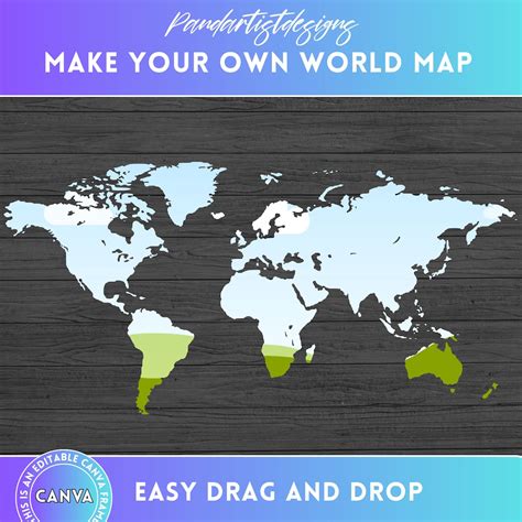 Color Your Own World Map 的图像结果