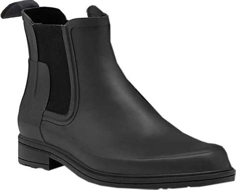 Buy Men's Hunter Original Refined Chelsea Boot Black 12 M Online at ...