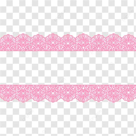 Vintage Pink Lace Border, Borders, Lace, Frames PNG Transparent Clipart ...
