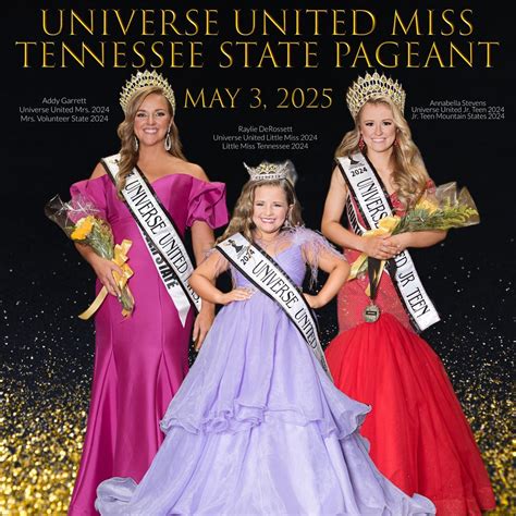 Universe United Miss Tennessee State Pageant 2025, Palace Theater ...