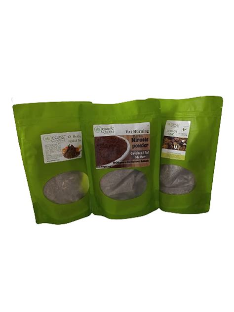 Buy Organic Greens Detox Weight Loss Powder Kit (Set Of 3) Online at ...