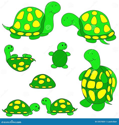 Turtle Clip-art. Stock Photo - Image: 3357820