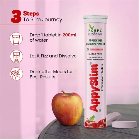 AppySlim Apple Cider Vinegar Tablets Weight Loss & Gut Health – Sehatokart