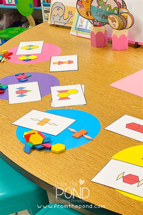 Image result for Pattern Block Activity Cards