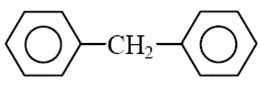 The molecular formula of diphenylmethane is textC text13 textH text12 ...