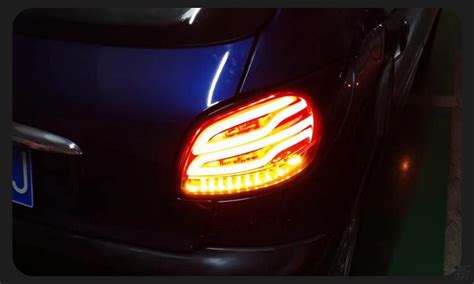 Peugeot 206 Tail Lights 2004-2008 206CC LED Tail lamp light 207 LED DRL ...