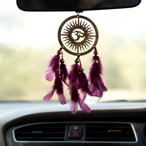 ILU® Car Hanging Dream Catcher Fancy OM Car Hanging Car Rear View ...