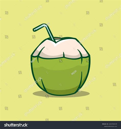 Coconut Water Clip Art