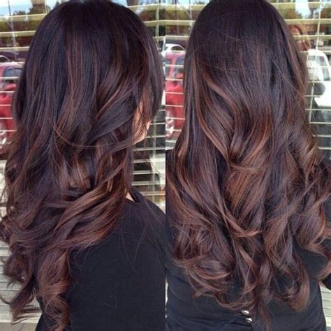 Brown hair with auburn highlights - Rock the autumn season with these ...