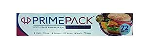 Prime Pack Food Grade Aluminium Foil 72Meter : Amazon.in: Health ...