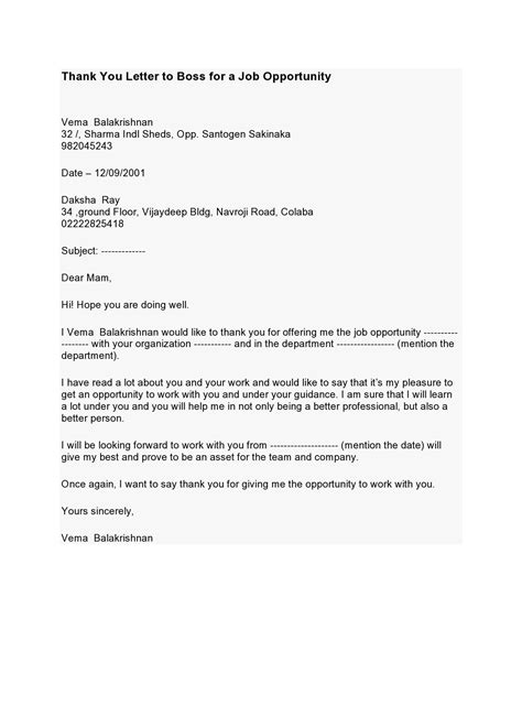 30 Professional Thank You Letters For Job Offer (Free)