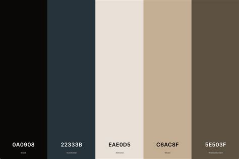 25+ Best Neutral Color Palettes with Names and Hex Codes | Neutral ...