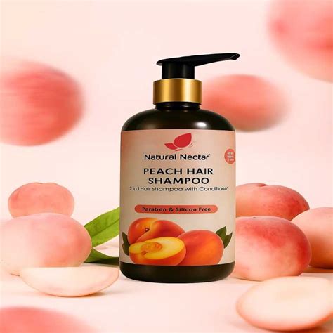 Peach Hair Shampoo- naturalnectar.in