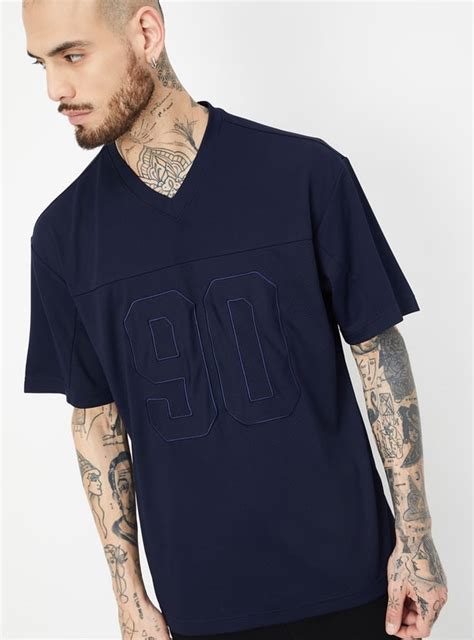 Buy Men Textured Oversized Sports T-shirt Online at just Rs. 599.0 ...