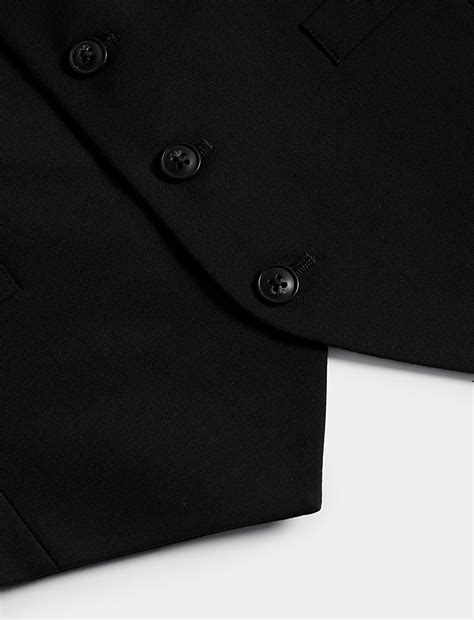 Buy Regular Fit Machine Washable Waistcoat at Marks & Spencer