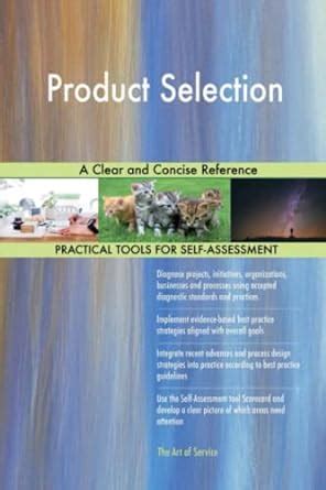 Buy Product Selection A Clear and Concise Reference Book Online at Low ...