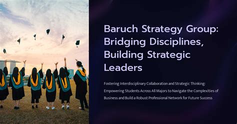 Baruch Strategy Group: Your Gateway to the Business World