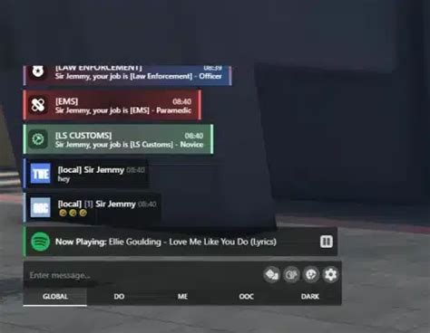 Image result for Fivem Server Chat Script
