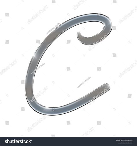 The Letter C In Cursive