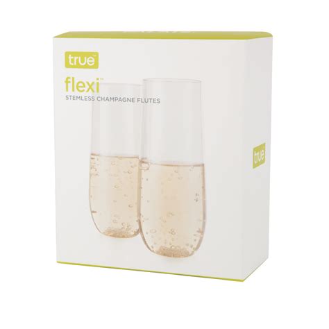 Snapklik.com : True Flexi Champagne Flutes Plastic, Plastic Drink ...