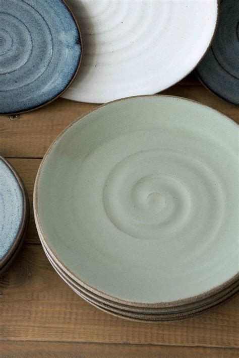Handmade Colorful Ceramic Tableware Set with Gray Speckled Clay – Mad ...