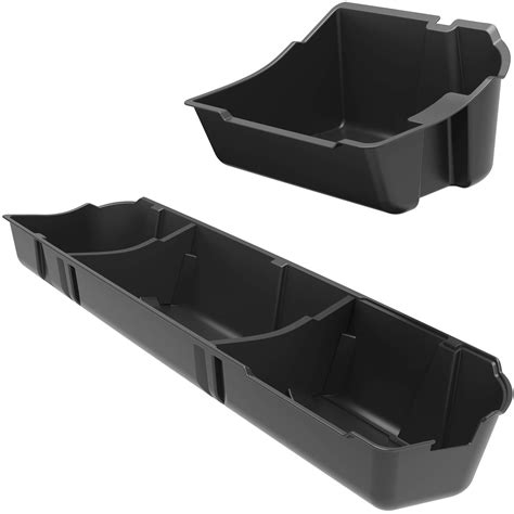 Buy oEdRoUpgraded Rear Under Seat Storage Box Compatible with 2009-2014 ...