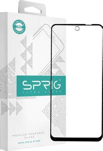 Sprig Edge To Edge Tempered Glass for Motorola G42, Moto G42, G42 ...