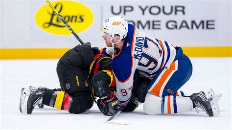 NHL suspends Oilers' Connor McDavid 3 games for cross-checking opponent ...