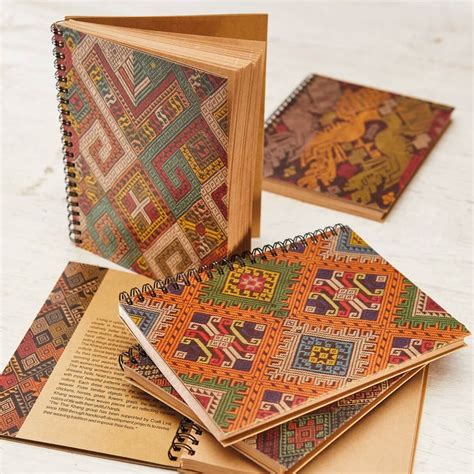 Eco Spiral-bound Notebook - Fair Trade & Sustainable at One World Shop
