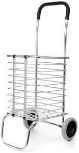 Zeyu Grocery Shopping Portable Basket Aluminium Folding Trolley Cart ...