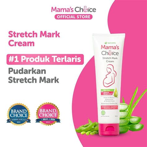 Mama's Choice Stretch Mark Cream (Safe Stretch Mark Removal Cream for ...